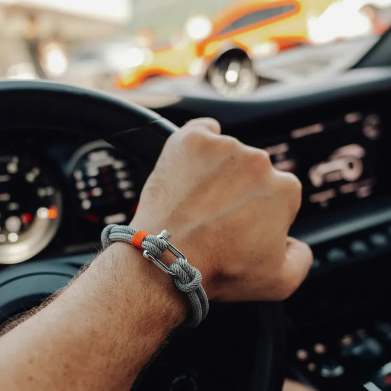 Gray Strand Rope Bracelet | Vernault