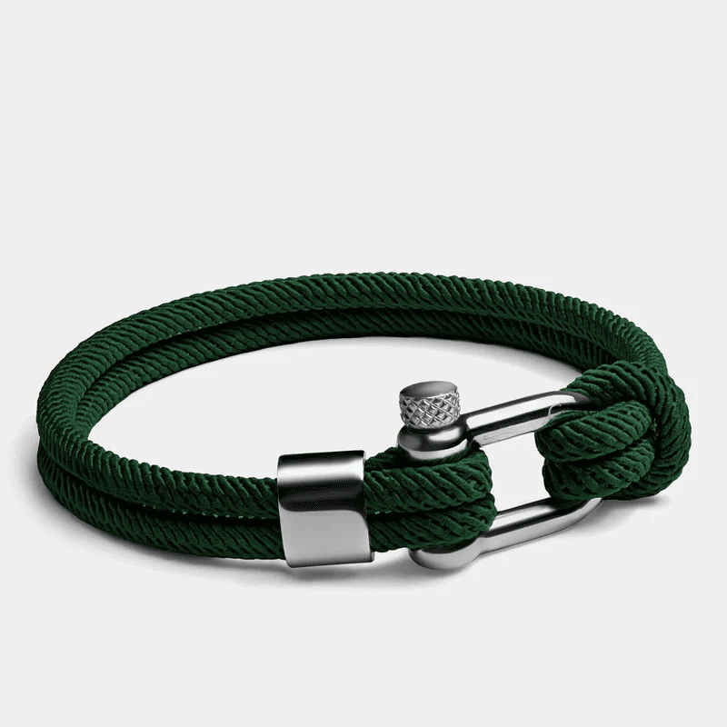 Green Rope Bracelet Malibu | Vernault