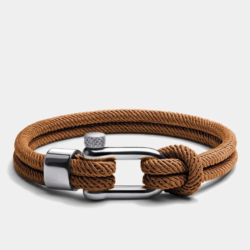 Khaki Rope Bracelet Malibu | Vernault