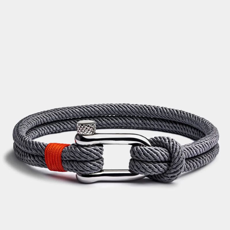 Gray Strand Rope Bracelet | Vernault
