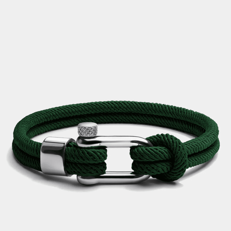 Green Rope Bracelet Malibu | Vernault