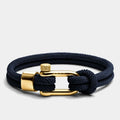Blue Rope Bracelet Malibu Gold | Vernault
