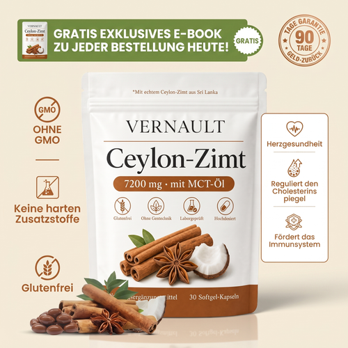 Ceylon Cinnamon 7200mg with MCT Oil